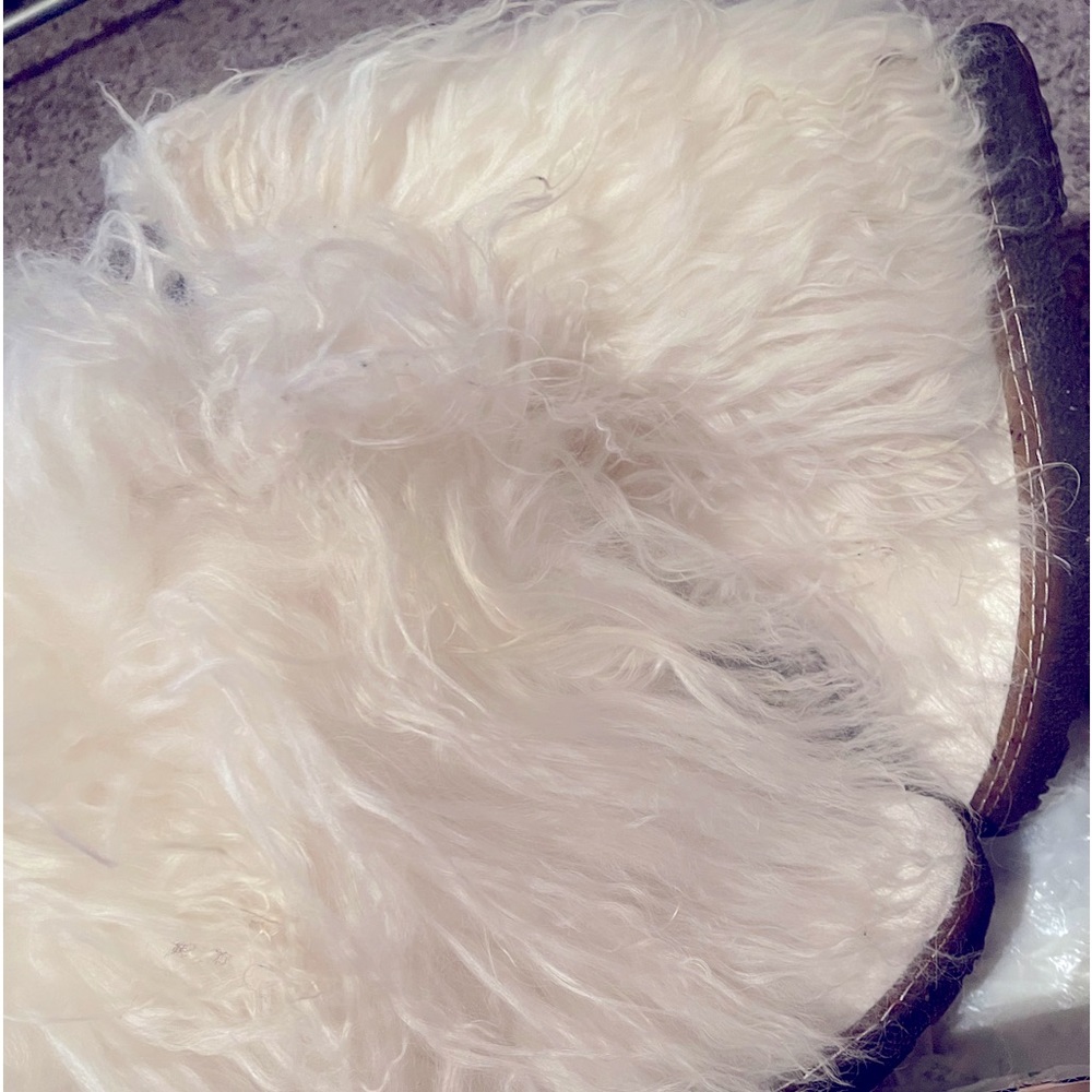 Bear paw boot furry boot